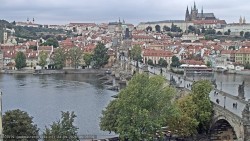 Zamek Praski, Most Karola, Wełtawa
