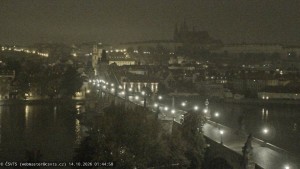 Město Praha - Pražský hrad, Karlův most, Vltava - 14.10.2026 v 01:45 Město Praha - Pražský hrad, Karlův most, Vltava - 14.10.2026 v 01:45