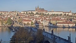 Pražský hrad, Karlův most, Vltava