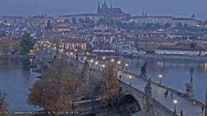 Stadt Prag - Prager Burg, Karlsbrücke, Moldau - 30.10.2026 v 06:30 Stadt Prag - Prager Burg, Karlsbrücke, Moldau - 30.10.2026 v 06:30