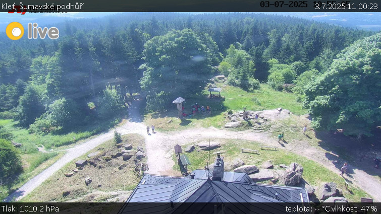 Kleť, Šumavské podhůří - Kleť - 3.7.2025 v 11:00