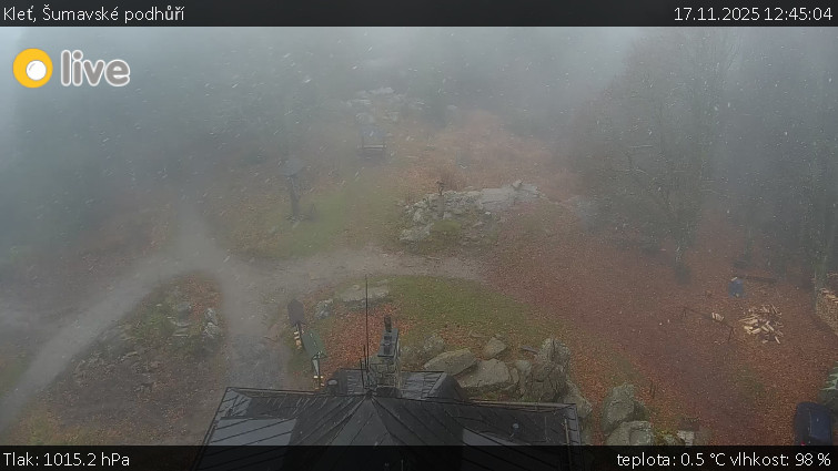 Kleť, Šumavské podhůří - Kleť - 17.11.2025 v 12:45