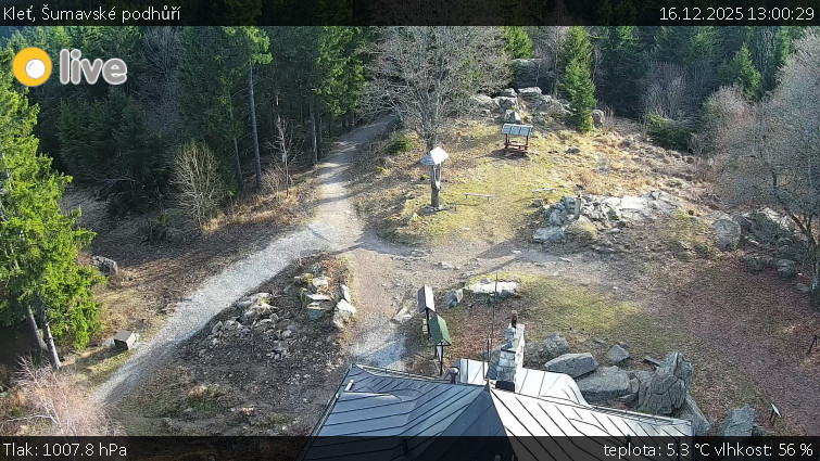 Kleť, Šumavské podhůří - Kleť - 16.12.2025 v 13:00