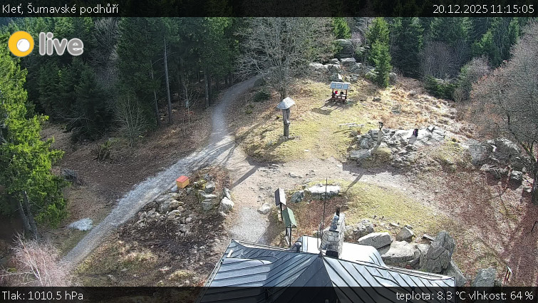 Kleť, Šumavské podhůří - Kleť - 20.12.2025 v 11:15
