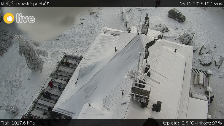 Kleť, Šumavské podhůří - Kleť - 26.12.2025 v 10:15