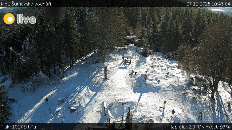 Kleť, Šumavské podhůří - Kleť - 27.12.2025 v 10:45
