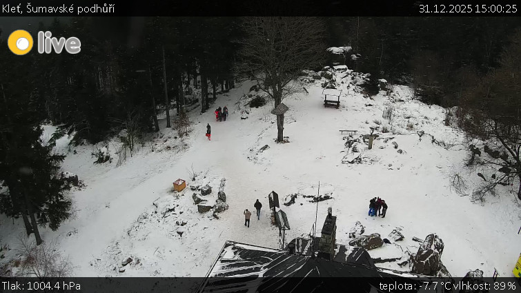 Kleť, Šumavské podhůří - Kleť - 31.12.2025 v 15:00