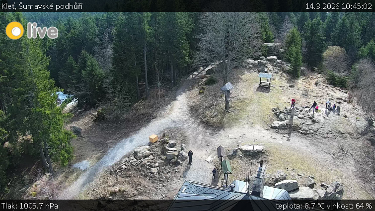 Kleť, Šumavské podhůří - Kleť - 14.3.2026 v 10:45