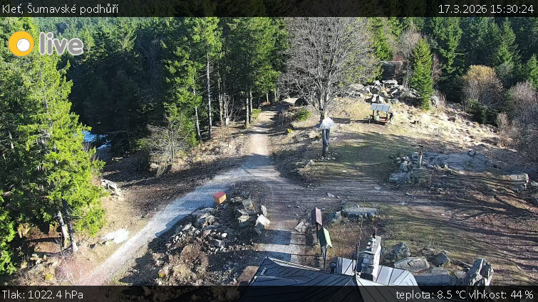 Kleť, Šumavské podhůří - Kleť - 17.3.2026 v 15:30
