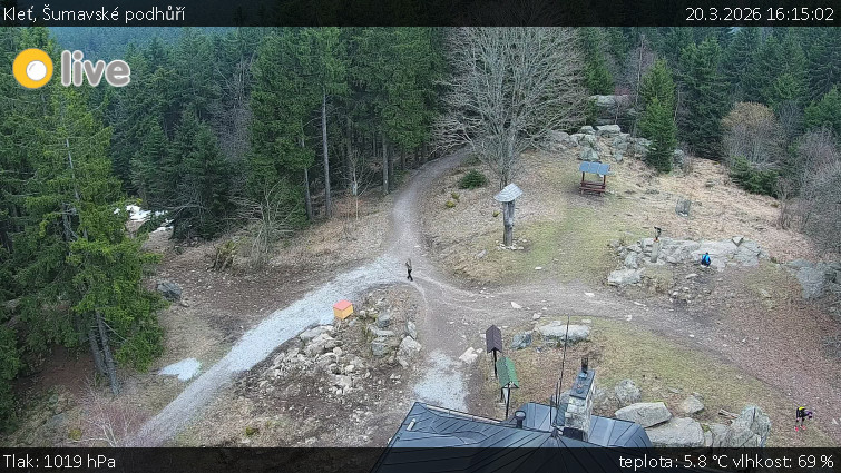 Kleť, Šumavské podhůří - Kleť - 20.3.2026 v 16:15