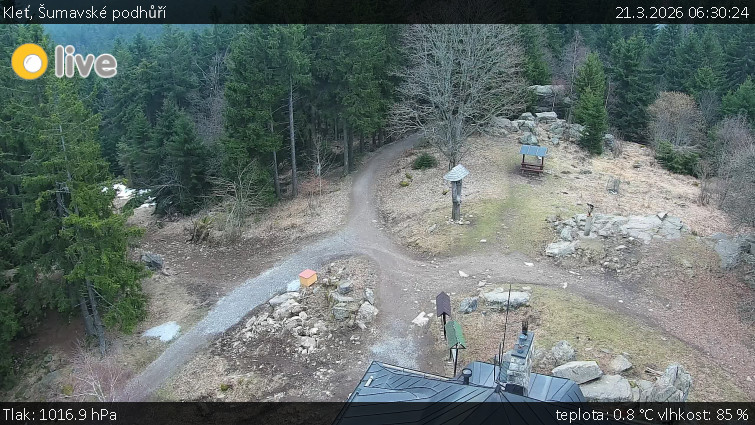 Kleť, Šumavské podhůří - Kleť - 21.3.2026 v 06:30