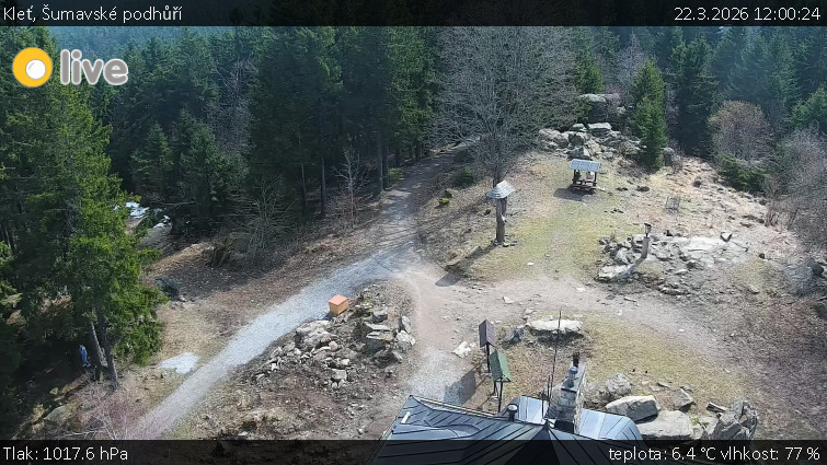 Kleť, Šumavské podhůří - Kleť - 22.3.2026 v 12:00
