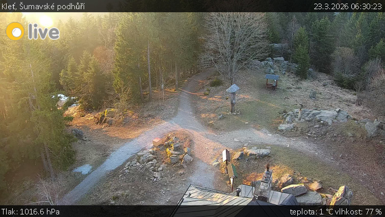 Kleť, Šumavské podhůří - Kleť - 23.3.2026 v 06:30
