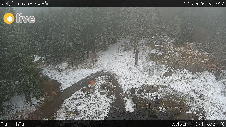Kleť, Šumavské podhůří - Kleť - 29.3.2026 v 15:15