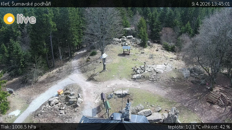 Kleť, Šumavské podhůří - Kleť - 9.4.2026 v 13:45