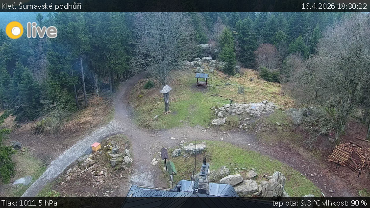 Kleť, Šumavské podhůří - Kleť - 16.4.2026 v 18:30