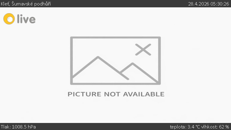 Kleť, Šumavské podhůří - Kleť - 28.4.2026 v 05:30
