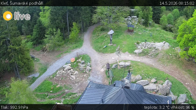 Kleť, Šumavské podhůří - Kleť - 14.5.2026 v 08:15