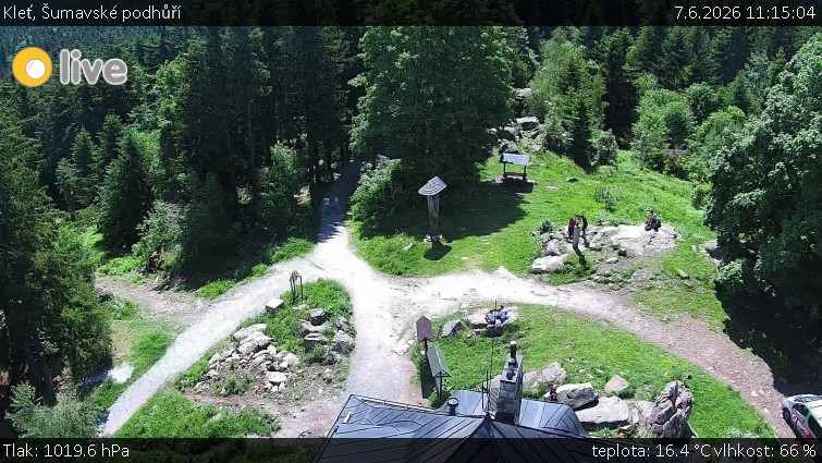 Kleť, Šumavské podhůří - Kleť - 7.6.2026 v 11:15