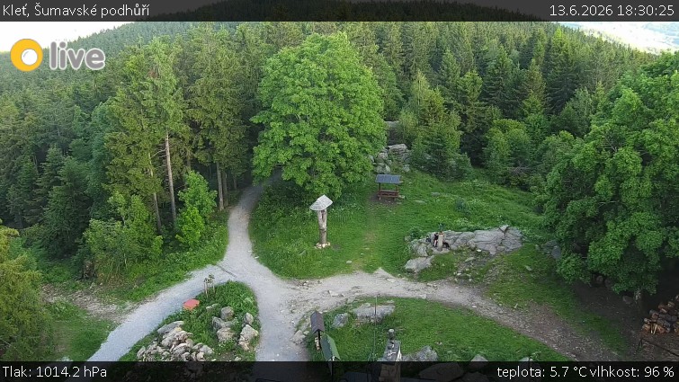 Kleť, Šumavské podhůří - Kleť - 13.6.2026 v 18:30
