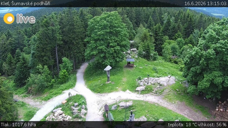 Kleť, Šumavské podhůří - Kleť - 16.6.2026 v 13:15