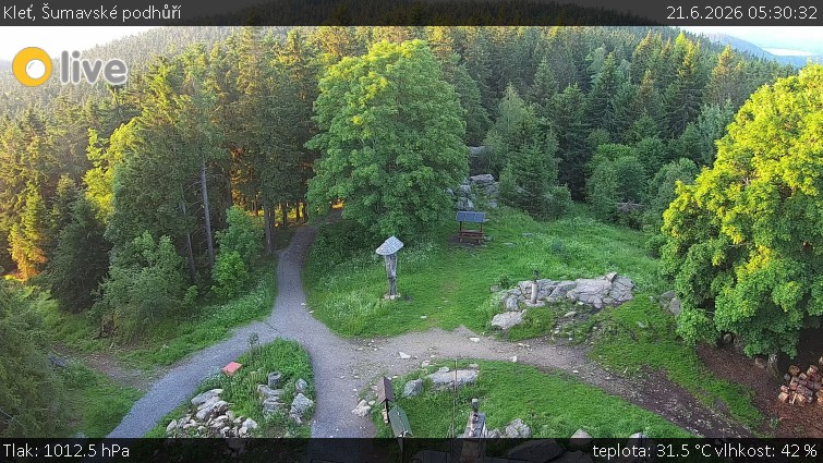 Kleť, Šumavské podhůří - Kleť - 21.6.2026 v 05:30