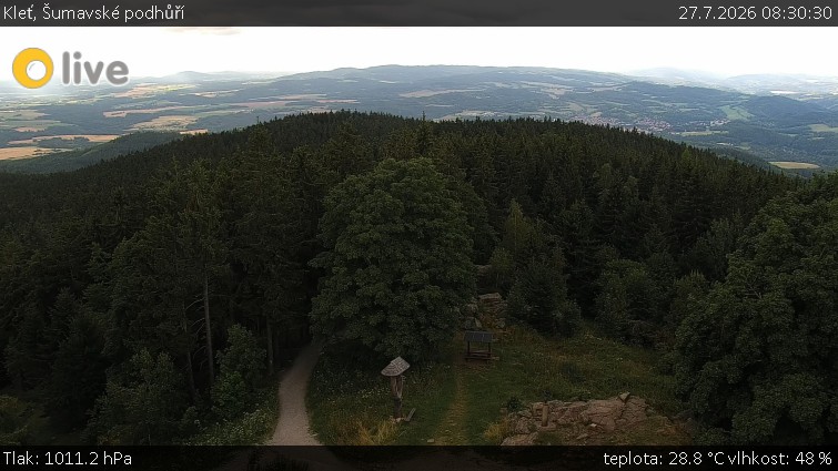 Kleť, Šumavské podhůří - Kleť - 27.7.2026 v 08:30