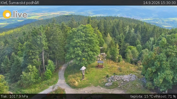 Kleť, Šumavské podhůří - Kleť - 14.9.2026 v 15:30
