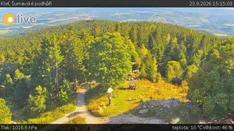 Kleť, Šumavské podhůří - Kleť - 23.9.2026 v 15:15