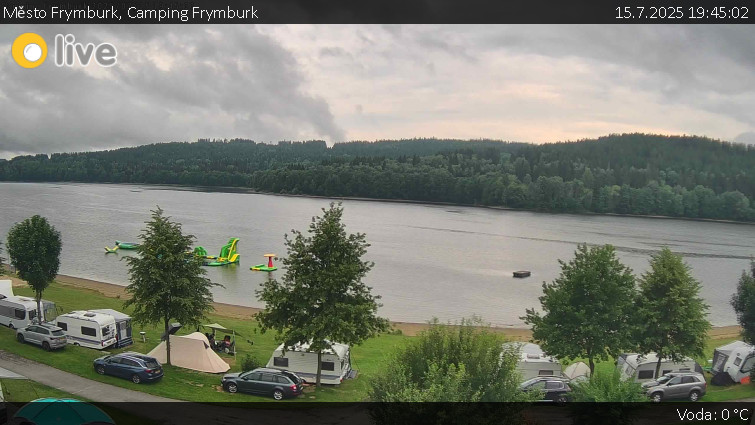 Město Frymburk - Camping Frymburk - 15.7.2025 v 19:45 Město Frymburk - Camping Frymburk - 15.7.2025 v 19:45