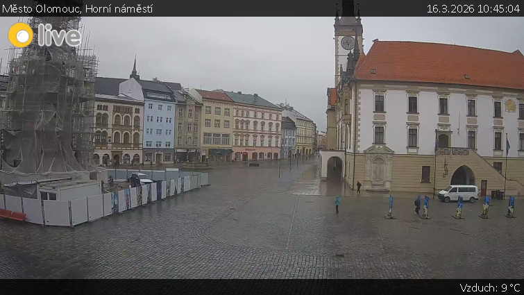 Město Olomouc - Horní náměstí - 16.3.2026 v 10:45