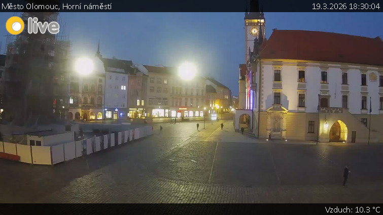 Město Olomouc - Horní náměstí - 19.3.2026 v 18:30