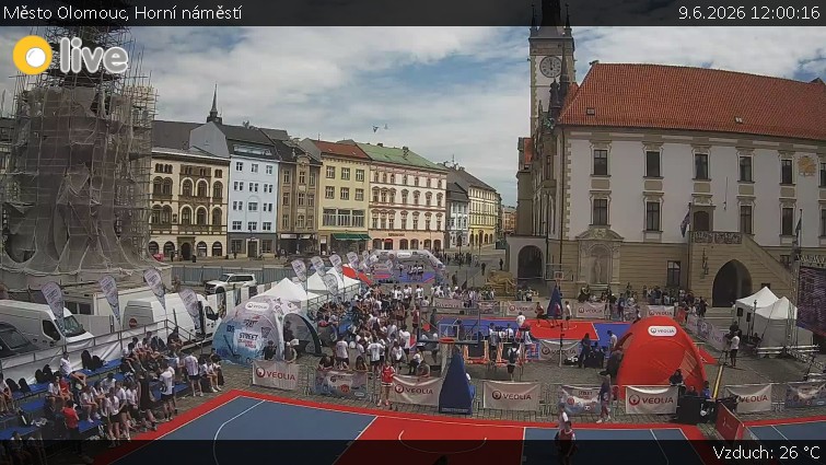 Město Olomouc - Horní náměstí - 9.6.2026 v 12:00