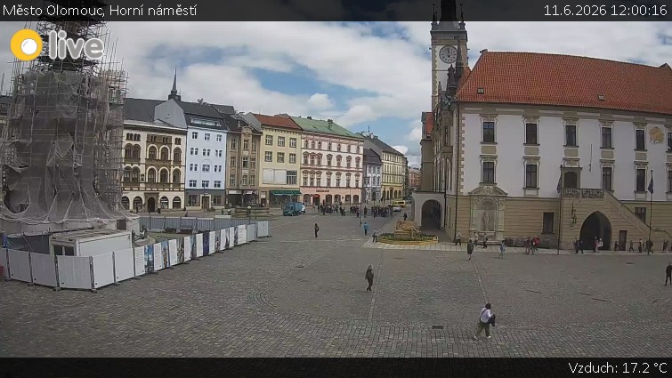 Město Olomouc - Horní náměstí - 11.6.2026 v 12:00