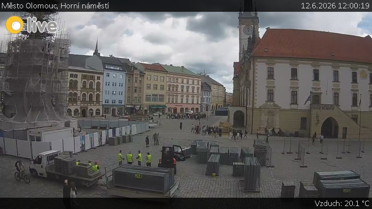 Město Olomouc - Horní náměstí - 12.6.2026 v 12:00