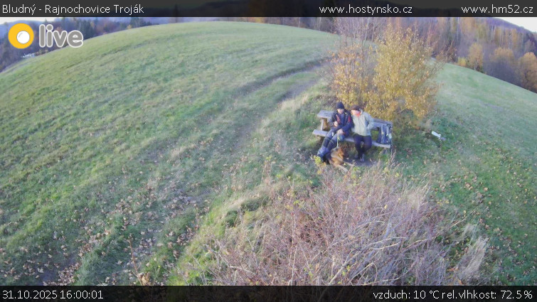 Bludný - Rajnochovice Troják - Bludný - Rajnochovice Troják  - 31.10.2025 v 16:00 Bludný - Rajnochovice Troják - Bludný - Rajnochovice Troják  - 31.10.2025 v 16:00