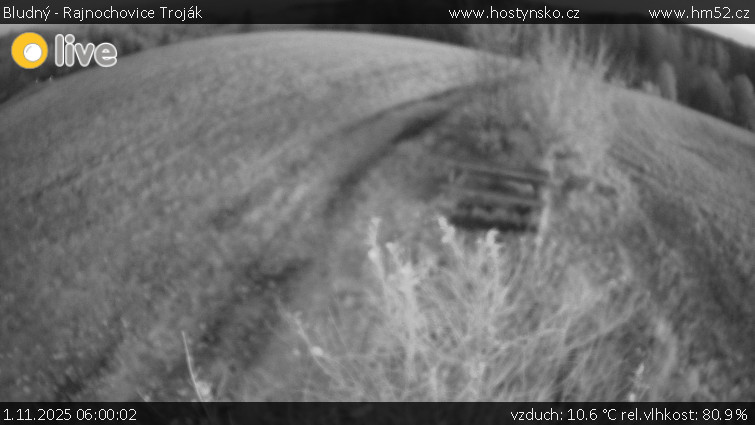 Bludný - Rajnochovice Troják - Bludný - Rajnochovice Troják  - 1.11.2025 v 06:00 Bludný - Rajnochovice Troják - Bludný - Rajnochovice Troják  - 1.11.2025 v 06:00