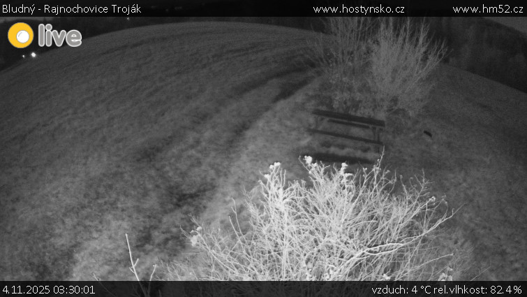 Bludný - Rajnochovice Troják - Bludný - Rajnochovice Troják  - 4.11.2025 v 03:30