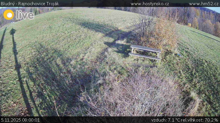 Bludný - Rajnochovice Troják - Bludný - Rajnochovice Troják  - 5.11.2025 v 08:00