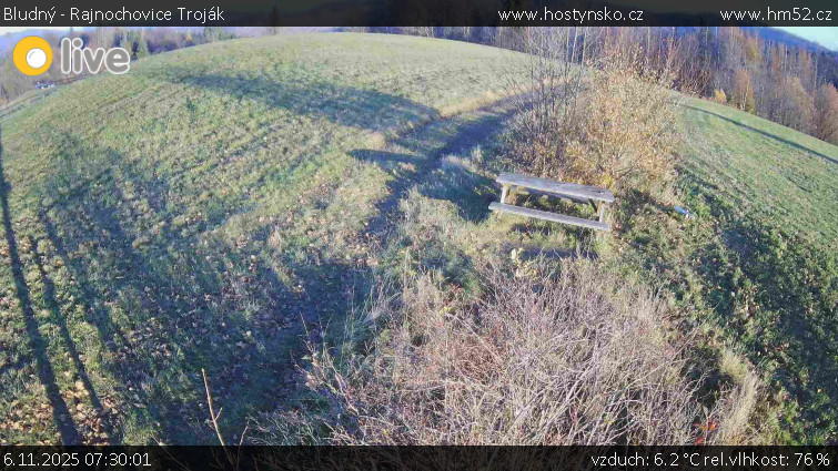 Bludný - Rajnochovice Troják - Bludný - Rajnochovice Troják  - 6.11.2025 v 07:30