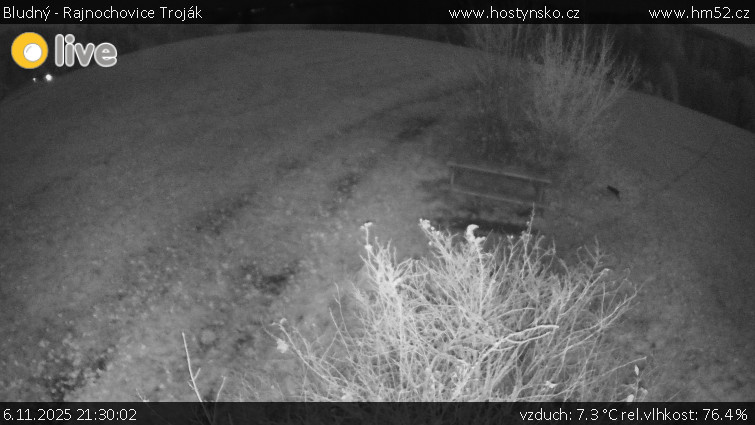 Bludný - Rajnochovice Troják - Bludný - Rajnochovice Troják  - 6.11.2025 v 21:30