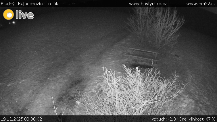 Bludný - Rajnochovice Troják - Bludný - Rajnochovice Troják  - 19.11.2025 v 03:00