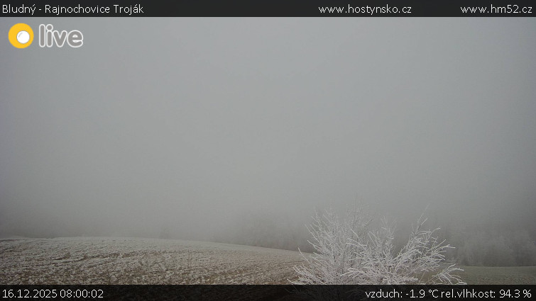 Bludný - Rajnochovice Troják - Bludný - Rajnochovice Troják  - 16.12.2025 v 08:00