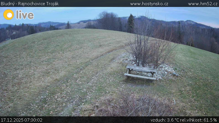 Bludný - Rajnochovice Troják - Bludný - Rajnochovice Troják  - 17.12.2025 v 07:30
