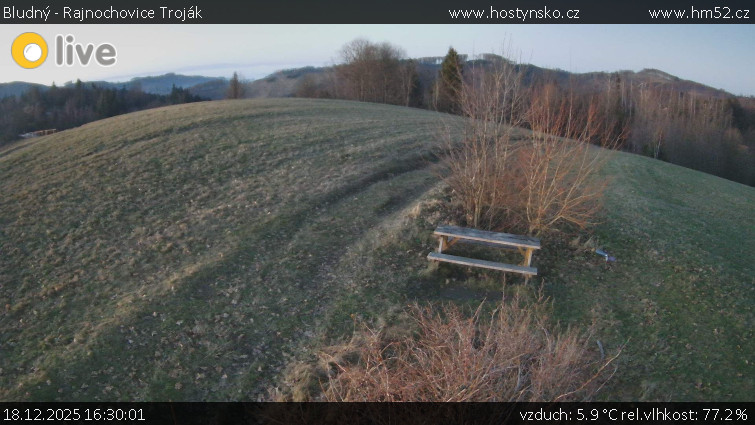 Bludný - Rajnochovice Troják - Bludný - Rajnochovice Troják  - 18.12.2025 v 16:30