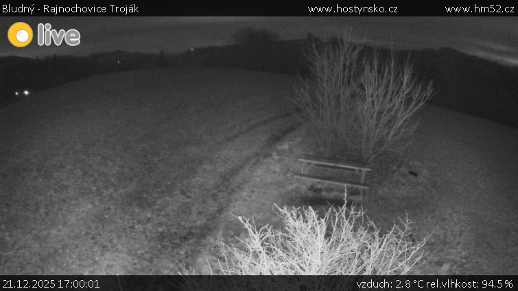 Bludný - Rajnochovice Troják - Bludný - Rajnochovice Troják  - 21.12.2025 v 17:00