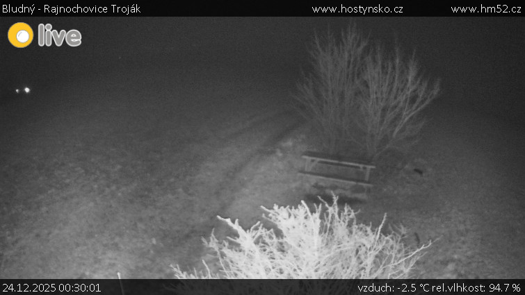 Bludný - Rajnochovice Troják - Bludný - Rajnochovice Troják  - 24.12.2025 v 00:30