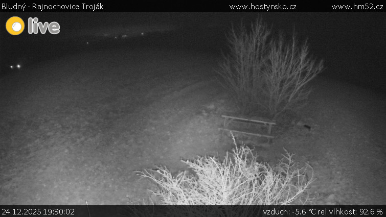 Bludný - Rajnochovice Troják - Bludný - Rajnochovice Troják  - 24.12.2025 v 19:30