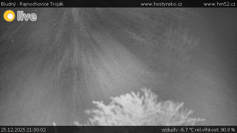 Bludný - Rajnochovice Troják - Bludný - Rajnochovice Troják  - 25.12.2025 v 21:30