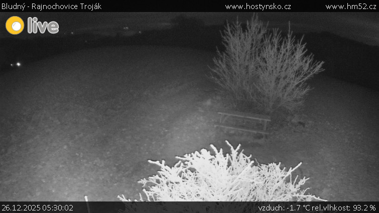 Bludný - Rajnochovice Troják - Bludný - Rajnochovice Troják  - 26.12.2025 v 05:30